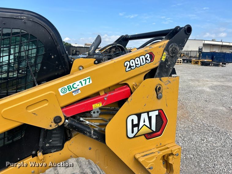 image for item FC2826 2023 Caterpillar 299D3 tracked skid steer loader