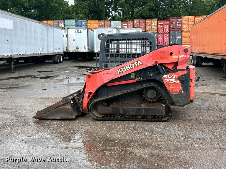 image for item FC2828 2014 Kubota SVL 75-2 tracked skid steer loader