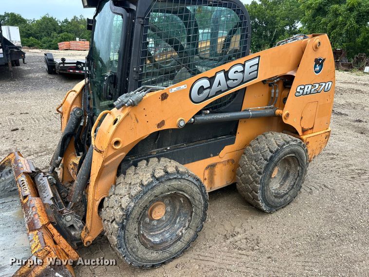 image for item FC2832 2015 Case SR270 skid steer loader