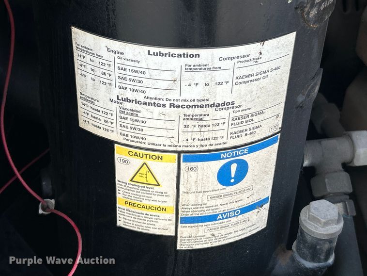 image for item FC2859 2007 Kaeser M57 air compressor