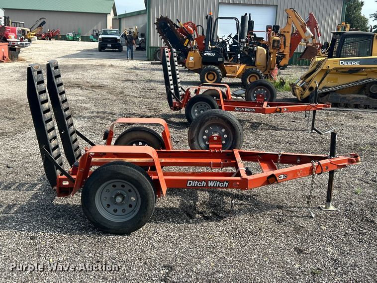 image for item FC2861 2019 Ditch Witch S3C equipment trailer