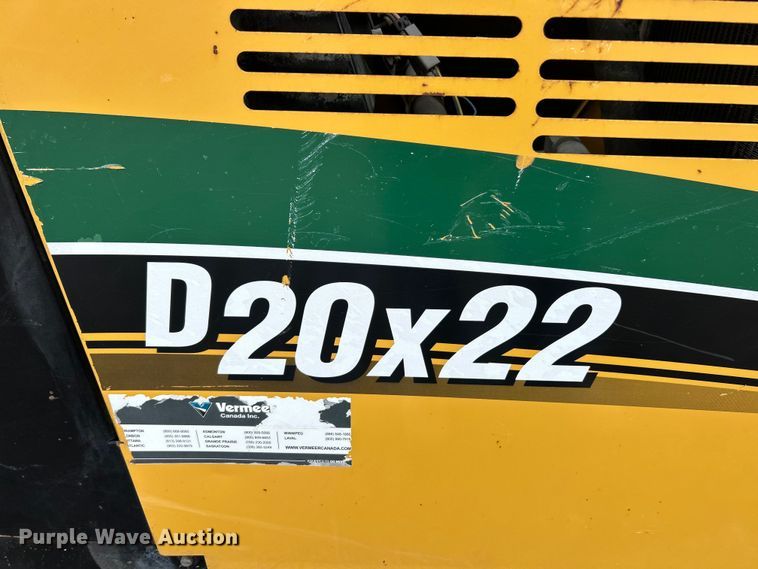 image for item FC2863 2015 Vermeer D20x22 Series III Navigator HDD directional boring unit