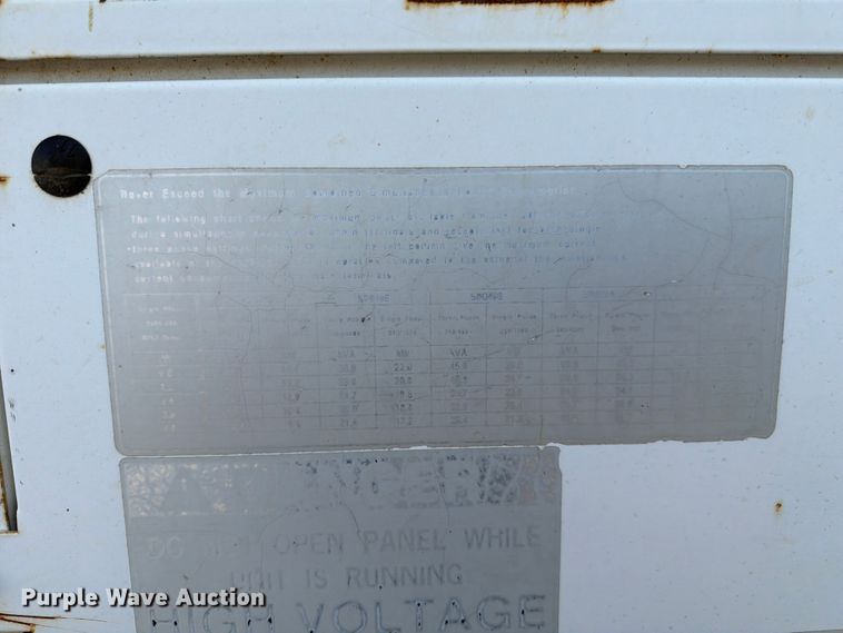 image for item FC3196 2013 Airmen PowerPro45 generator