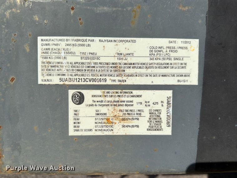 image for item FC3196 2013 Airmen PowerPro45 generator