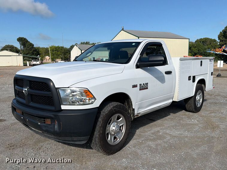 2017 RAM 2500 utility bed pickup truck