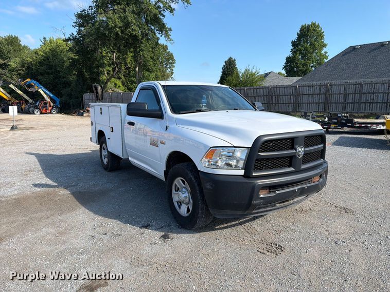 image for item FC3205 2017 RAM 2500 utility bed pickup truck