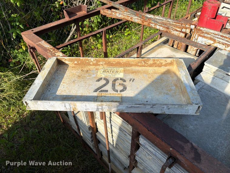 image for item FC3225 Concrete forms and equipment.