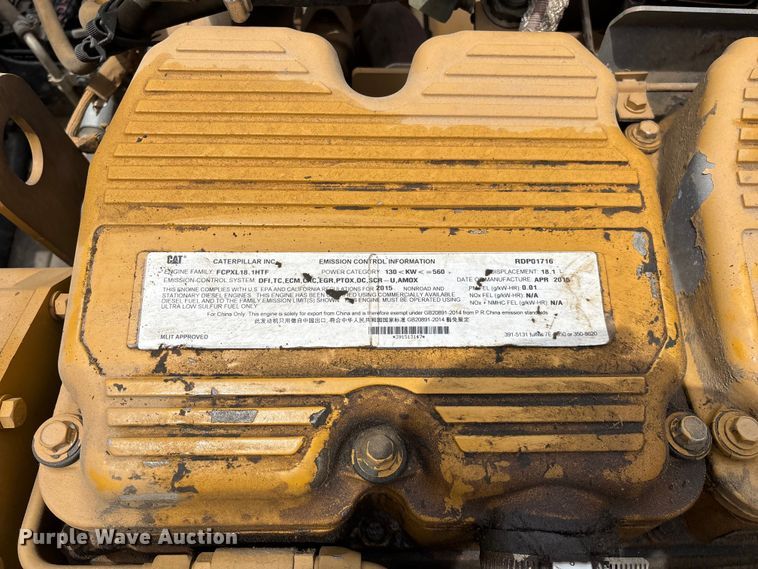 image for item FG0475 2015 Caterpillar 745C articulated water truck