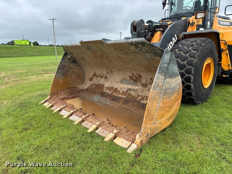 image for item FG0478 2023 Hyundai HL980A wheel loader