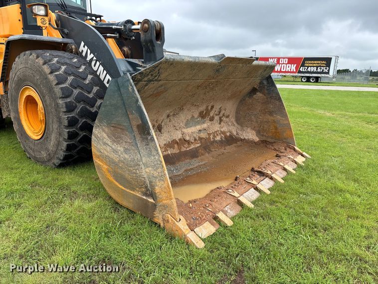 image for item FG0478 2023 Hyundai HL980A wheel loader