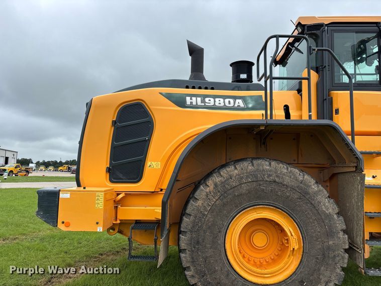 image for item FG0478 2023 Hyundai HL980A wheel loader