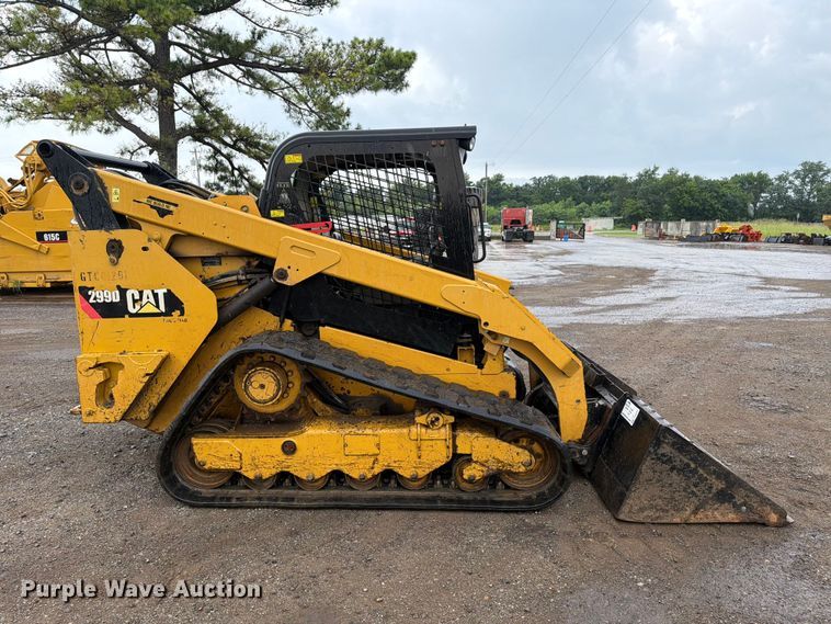 image for item FI0236 2014 Caterpillar 299D tracked skid steer loader