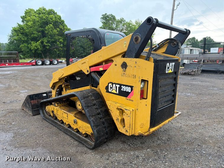 image for item FI0236 2014 Caterpillar 299D tracked skid steer loader