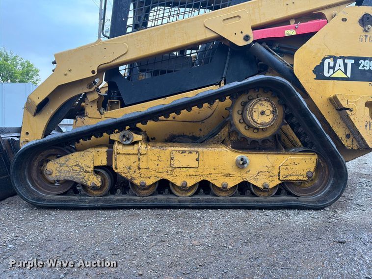 image for item FI0236 2014 Caterpillar 299D tracked skid steer loader