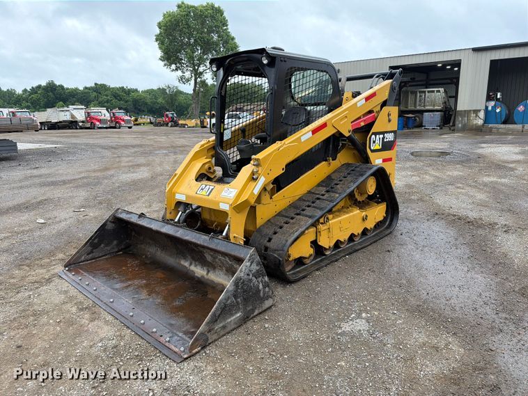 image for item FI0238 2017 Caterpillar 299D2 tracked skid steer loader