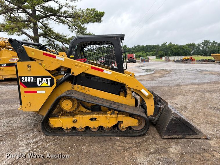 image for item FI0238 2017 Caterpillar 299D2 tracked skid steer loader