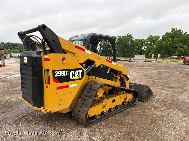 image for item FI0238 2017 Caterpillar 299D2 tracked skid steer loader