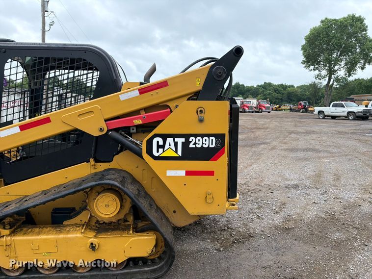image for item FI0238 2017 Caterpillar 299D2 tracked skid steer loader
