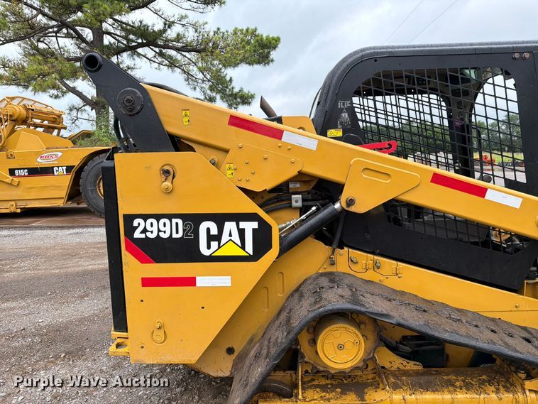 image for item FI0238 2017 Caterpillar 299D2 tracked skid steer loader