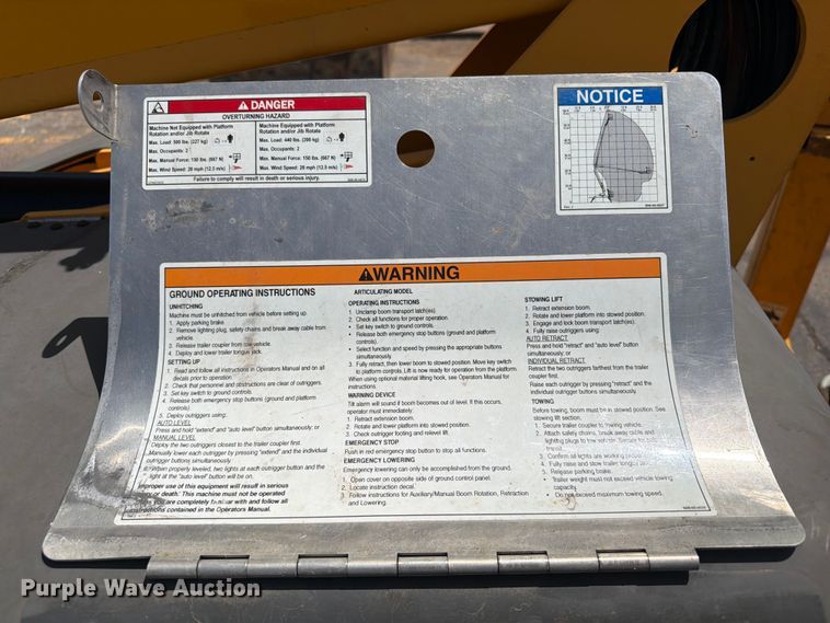 image for item FI0258 2017 Haulotte 5533A boom lift