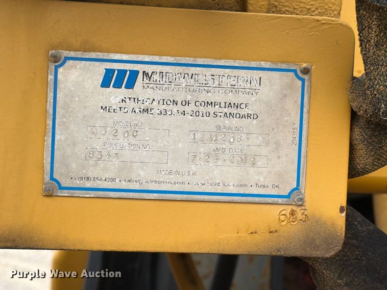 image for item FI1009 2008 Caterpillar D5K pipelayer