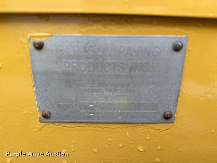 image for item FK0297 2014 Carlson CP100 paver
