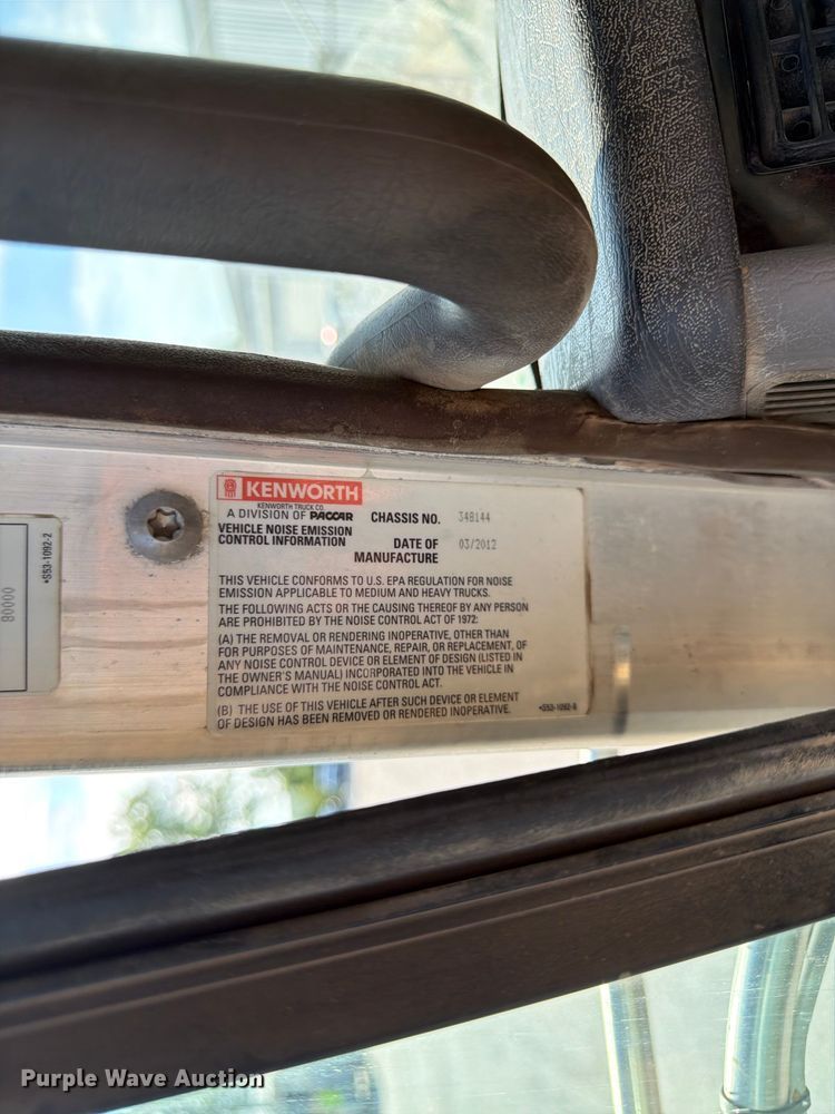 image for item FK3134 2013 Kenworth T800 