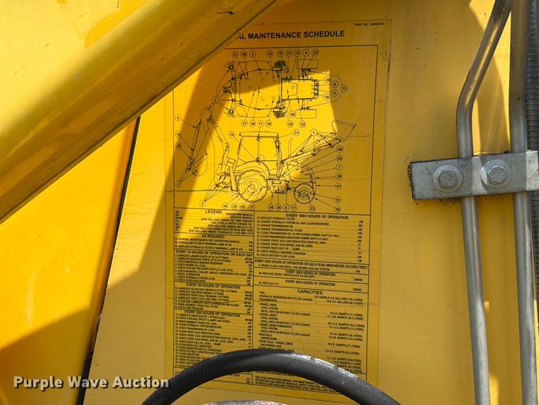 image for item FK4038 2013 New Holland B95c backhoe
