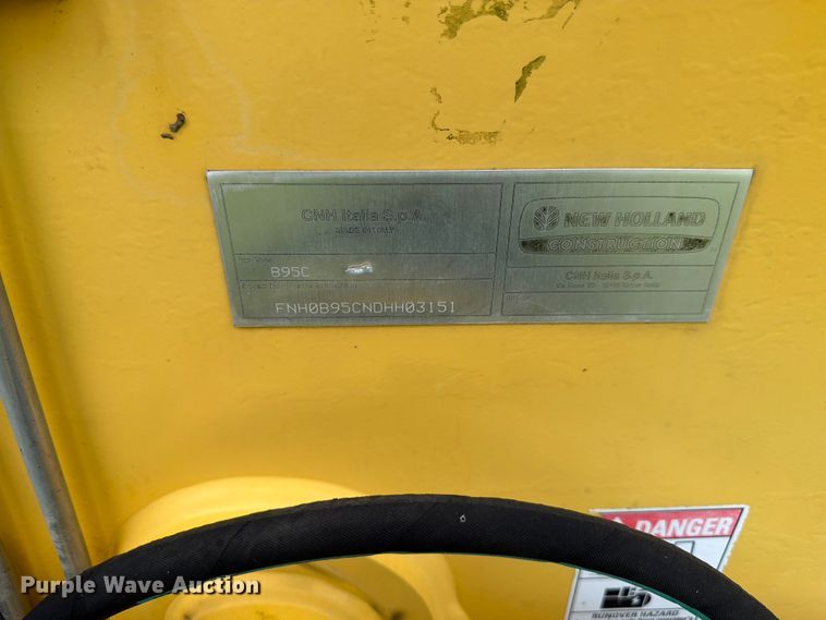image for item FK4038 2013 New Holland B95c backhoe