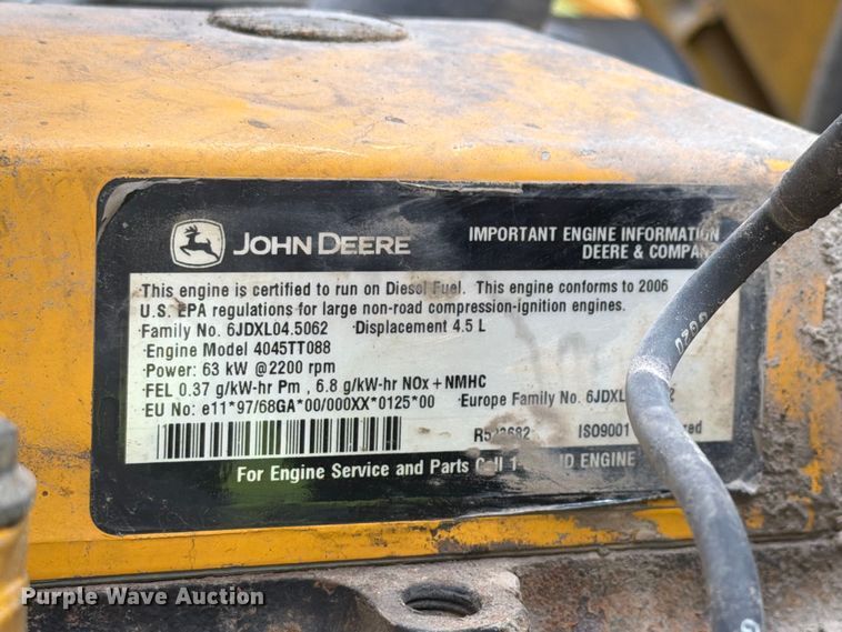image for item FK4040 2006 John Deere 310G backhoe