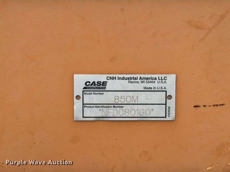image for item FK4041 2015 Case 850M WT dozer