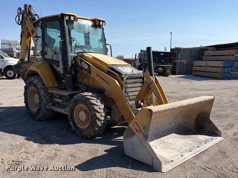 image for item FK4517 Caterpillar 420F2 backhoe
