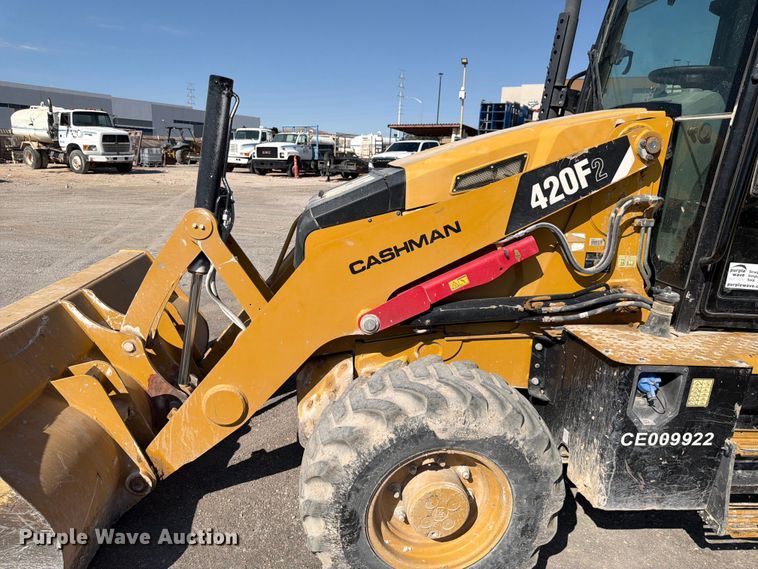 image for item FK4517 Caterpillar 420F2 backhoe