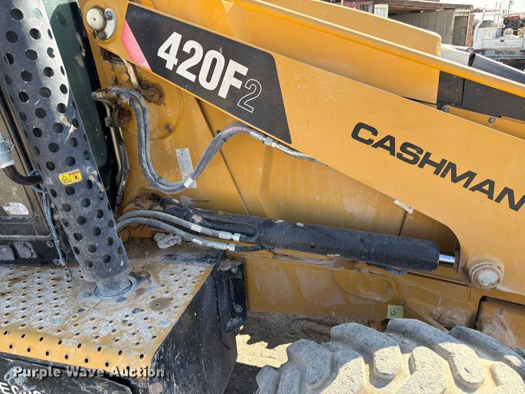 image for item FK4517 Caterpillar 420F2 backhoe