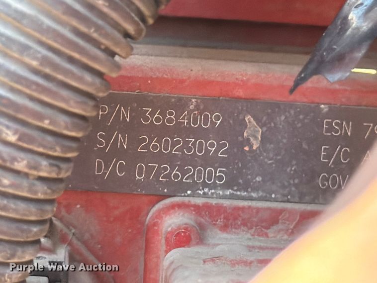 image for item FM7548 2006 International 9200i water truck