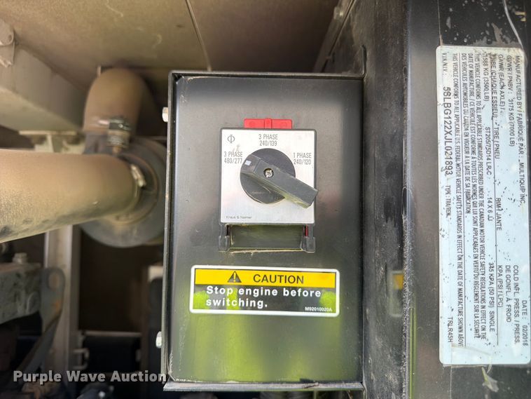 image for item FM7559 2018 Multiquip DH-04801 generator