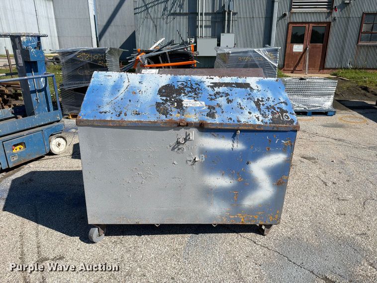 image for item FN5743 (2) metal containers of pipe plus