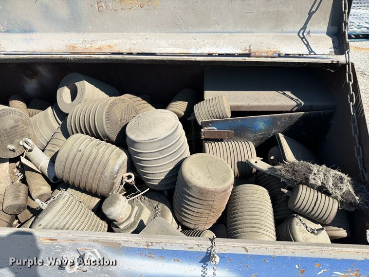 image for item FN5743 (2) metal containers of pipe plus