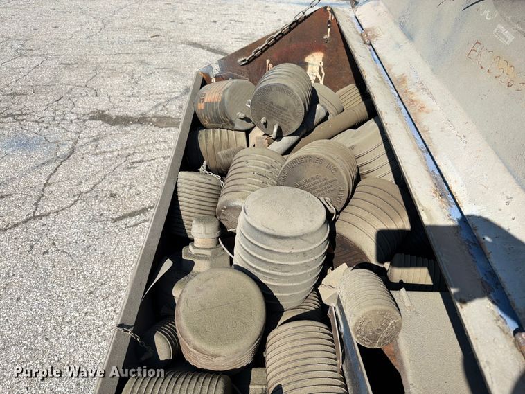 image for item FN5743 (2) metal containers of pipe plus