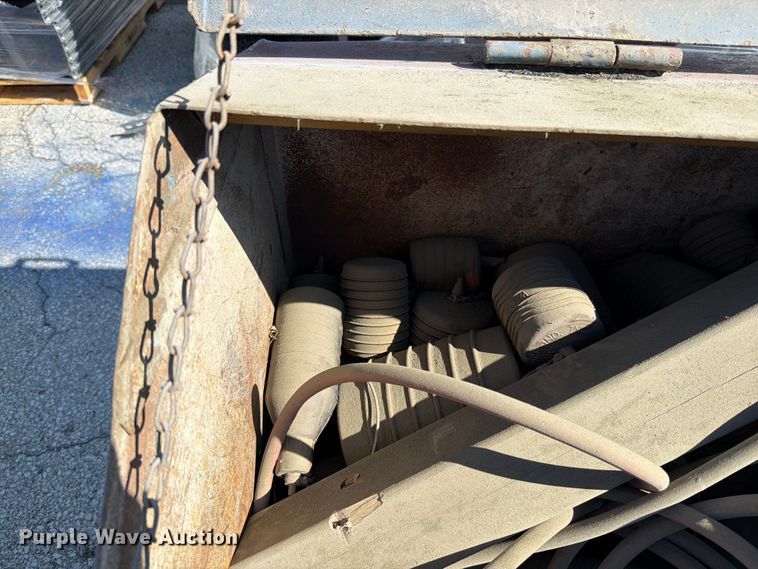 image for item FN5743 (2) metal containers of pipe plus