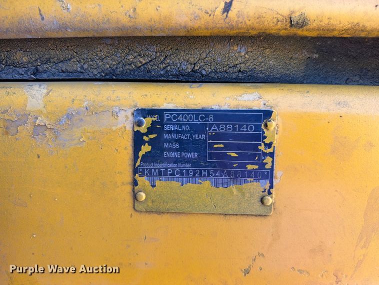 image for item FN5746 2008 Komatsu PC400LC-8 excavator