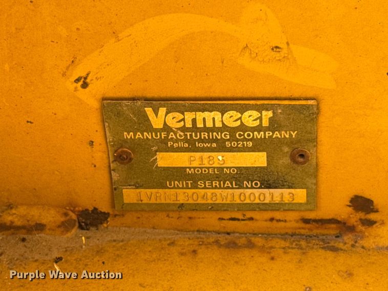 image for item FO4503 1998 Vermeer P185 cable plow