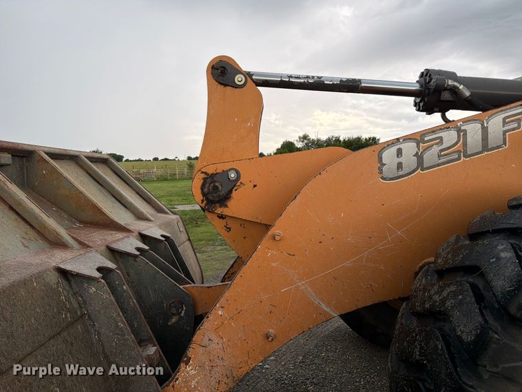 image for item NJ9071 2015 Case 821F XR wheel loader