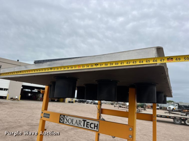 image for item NJ9128 2015 Solar Tech Silent Sentinel arrow board trailer