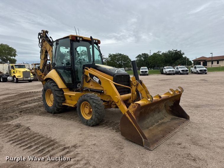 image for item NJ9133 2008 Caterpillar 420E backhoe