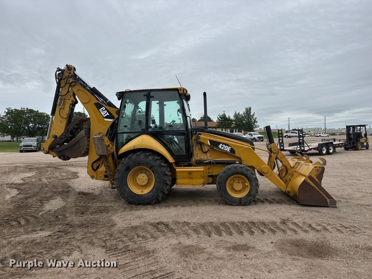 image for item NJ9133 2008 Caterpillar 420E backhoe