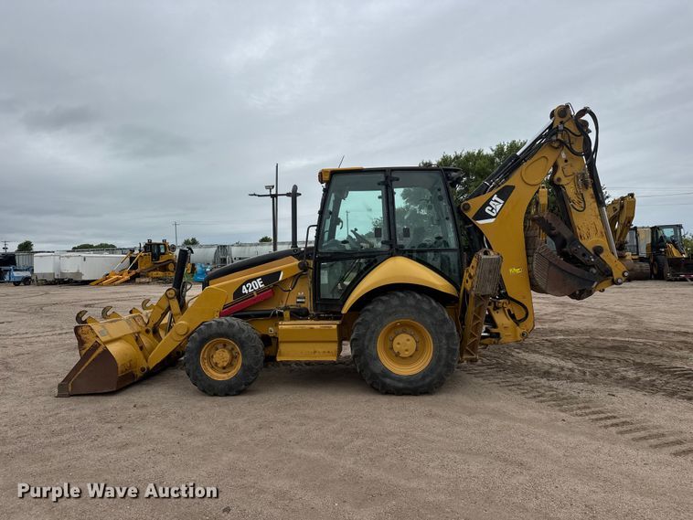 image for item NJ9133 2008 Caterpillar 420E backhoe