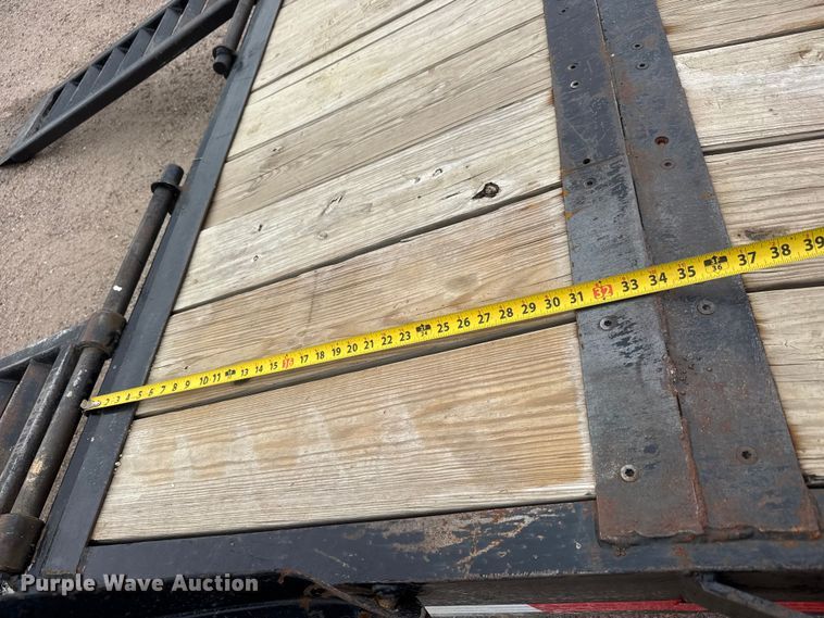 image for item NJ9134 1999 Trailertech equipment trailer