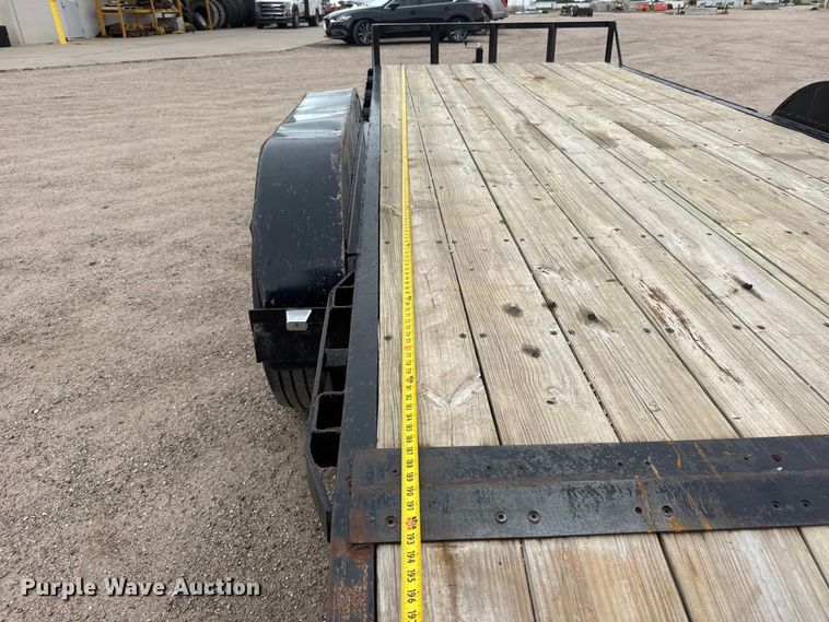 image for item NJ9134 1999 Trailertech equipment trailer