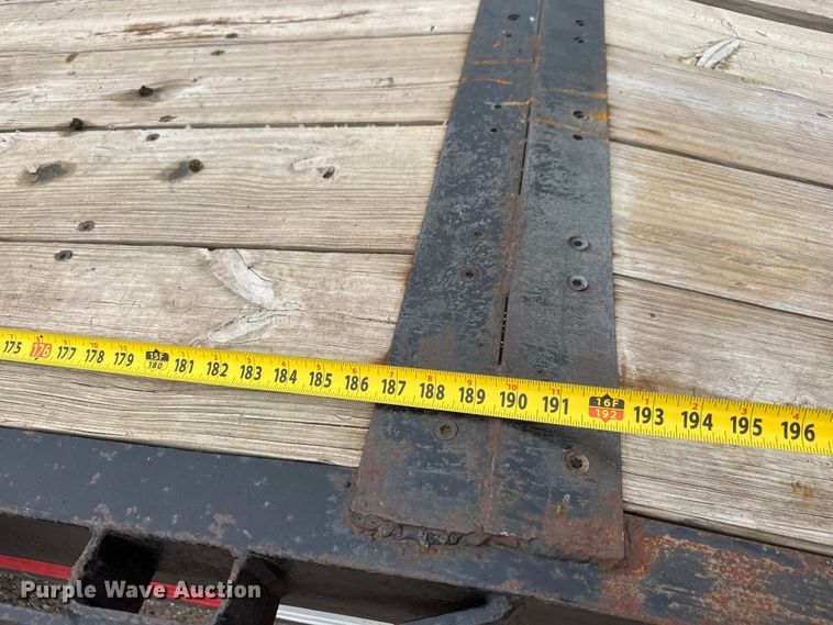 image for item NJ9134 1999 Trailertech equipment trailer